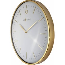 40cm NeXtime Glamour Glass Wall Clock